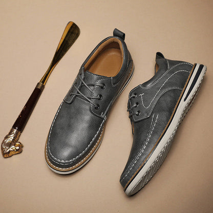 Valen Genuine Leather Sneakers